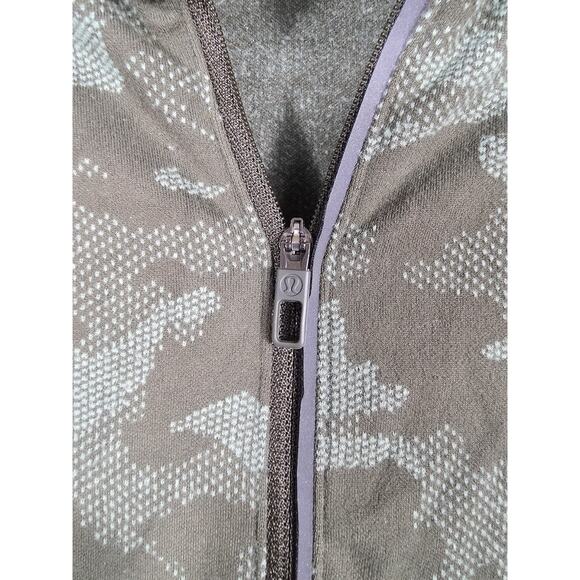Lululemon Surge Warm Half Zip Men Long Sleeve Camo Green XL Thailand Release - Picture 3 of 12